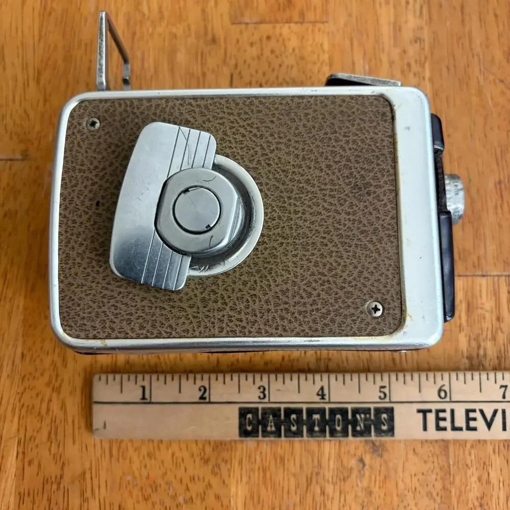 Vintage Kodak Brownie 8mm Movie Camera Retro Film Recorder Iconic Mid Century